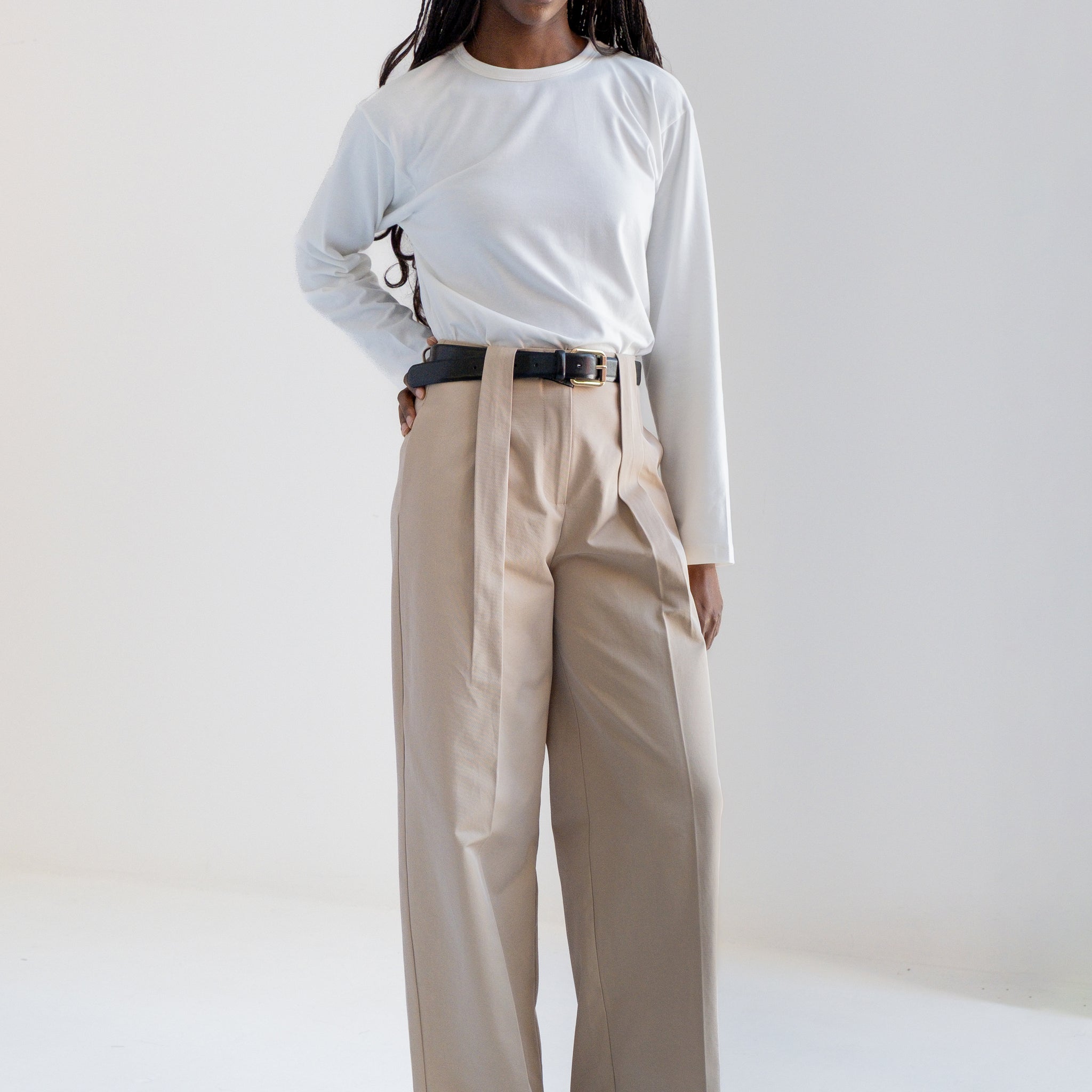 Pantalón Hank Beige