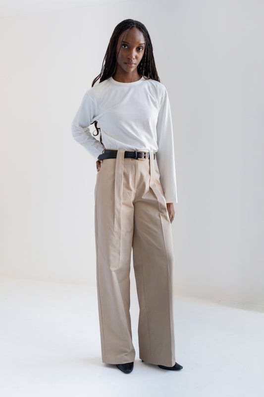 Pantalón Hank Beige