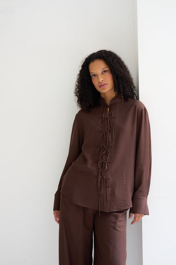 Blusa Jenny Café