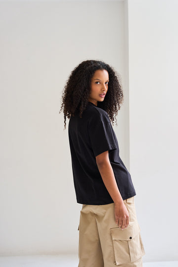 T-shirt Nadine Negra