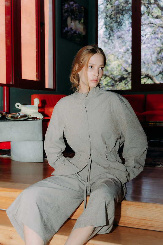 Sobrecamisa Angelina Café