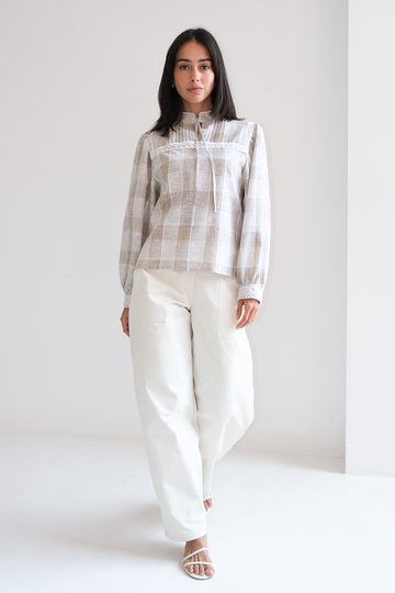 Blusa Dara de Cuadros